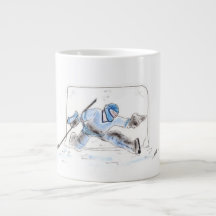 Hockey Goalie Jumbo Mugg