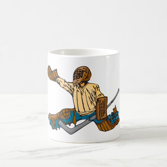 Hockey Goalie Kaffemugg (Skapare uppladdad)