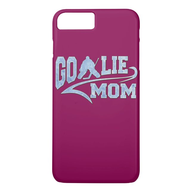 Hockey Goalie Mamma Athletic Svan Case-Mate iPhone Skal (Baksida)