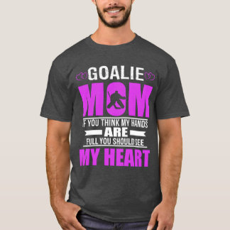 Hockey Goalie Mamma Best Mor Gift retro T Shirt