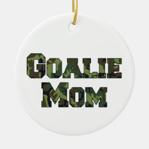 Hockey Goalie Mamma Camo Lettering