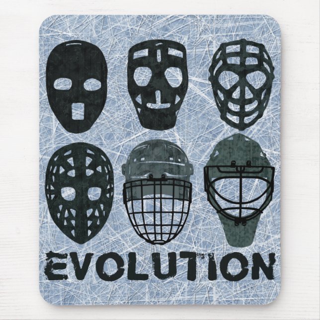 Hockey Goalie Mask Evolution Musmatta (Framsidan)