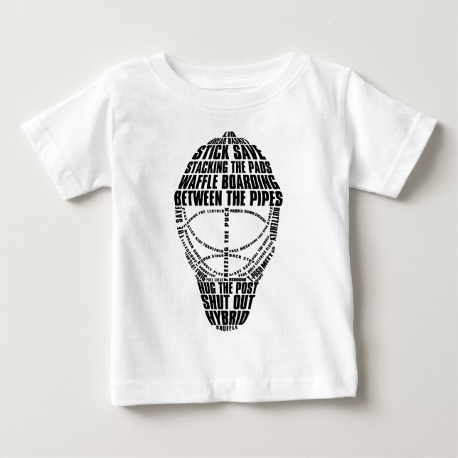 Hockey Goalie Mask TShirt Tröja (Framsida)