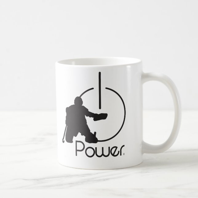 Hockey Goalie mok Kaffemugg (Höger)