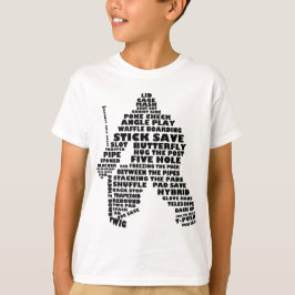 Hockey Goalie Ord Art Children's T-Shirt