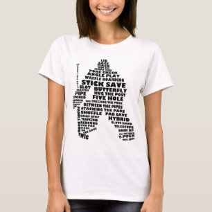 Hockey Goalie Ord Art T Shirt