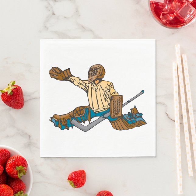 Hockey Goalie Pappersservett (Skapare uppladdad)