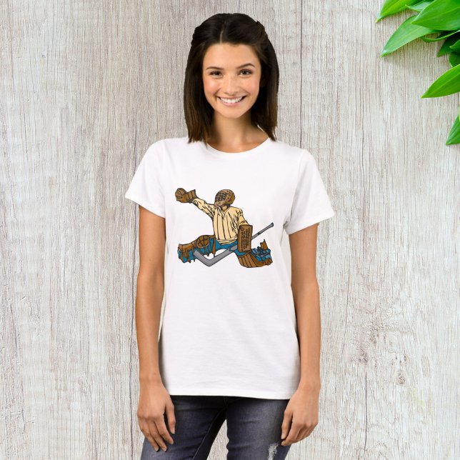 Hockey Goalie T Shirt (Skapare uppladdad)
