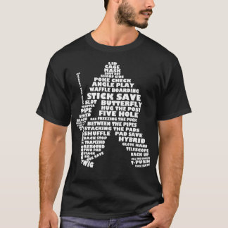 Hockey Goaltender Ord Art T Shirt