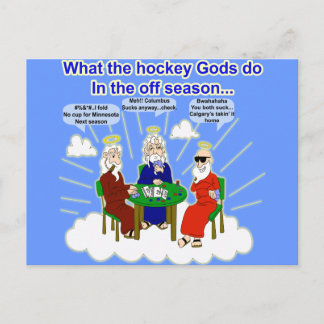 Hockey Gods vykort