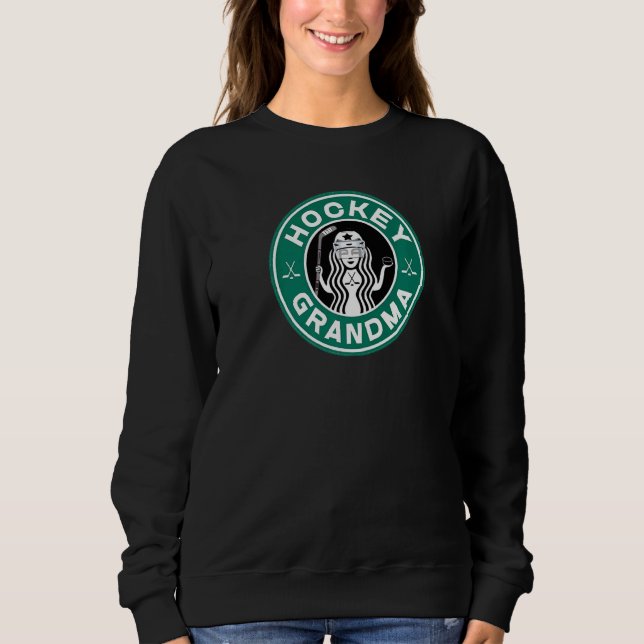 Hockey Grandma for Grandmor of Hockey Player Wo T Shirt (Framsida)