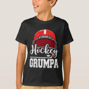 Hockey Grumpa Hockey Player Game Day Fars dag T Shirt