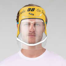 Hockey Gult MVP Puck Helmet Namn| Team| Antal