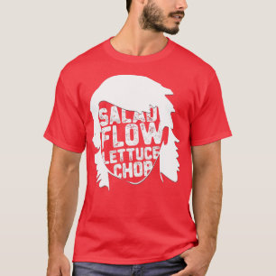 Hockey Hair Funny Flow Lettuce Salad Chop Hockey T Shirt