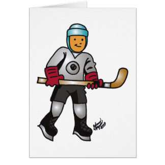 hockey hälsningskort