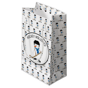 Hockey Helgdagars Hockey Snögubbe Small Gift Bag