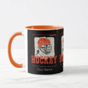 Hockey Helmet Vintage Player Game Trainer eller Co Mugg