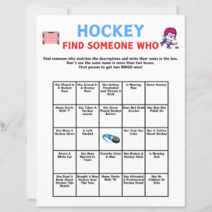 Hockey hittar någon som spelar