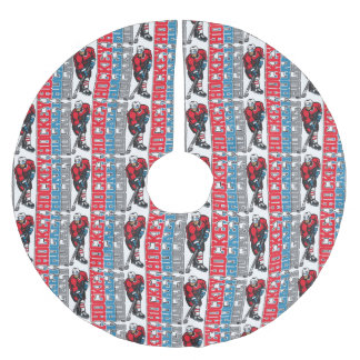 Hockey hockey, hockey julgransmatta borstad polyester