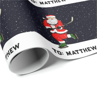 Hockey Holiday Present Presentpapper