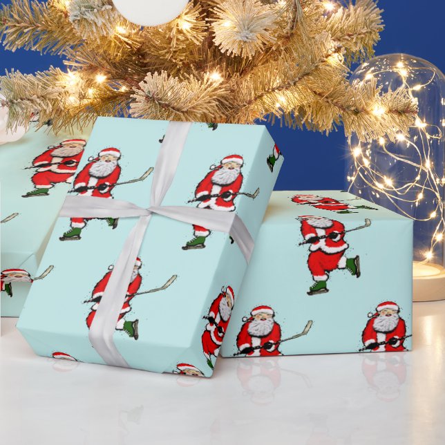 Hockey Holiday Present Presentpapper (Helgdagar)
