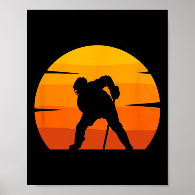 Hockey Ice Hockey Player Gift 10 Poster (Framsidan)