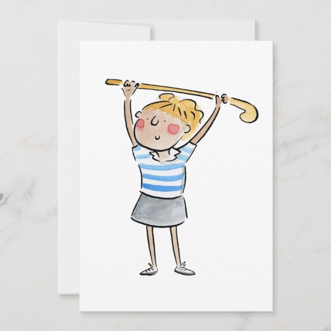 Hockey Inbjudningar (Framsida)