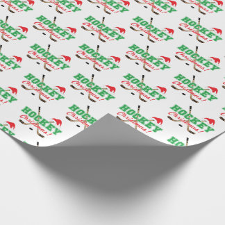 Hockey jul Hockey Sticks Santa Hat Presentpapper