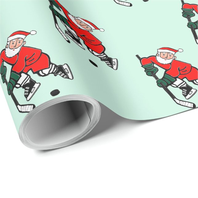 Hockey jul present presentpapper (Rullad Hörn)