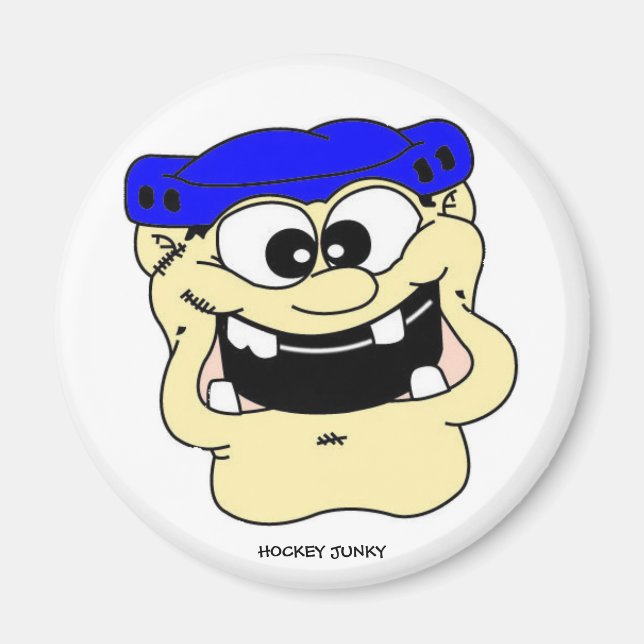 HOCKEY JUNKY MAGNET (Framsidan)