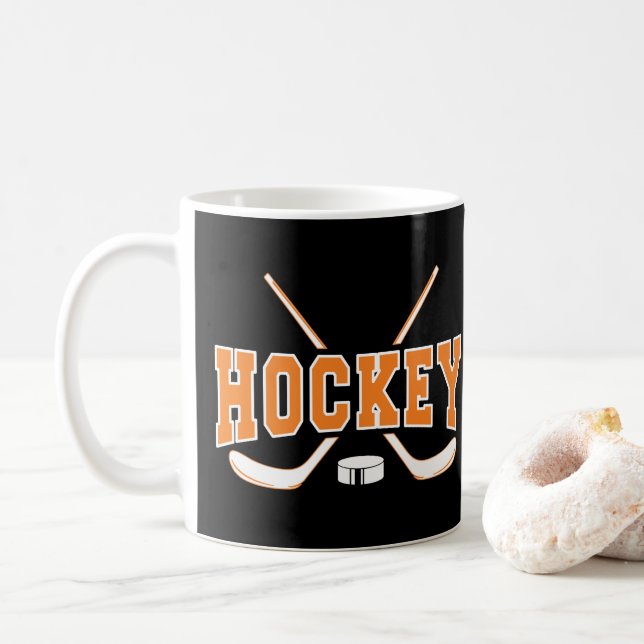Hockey-kaffe mugg (Med munk)