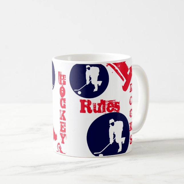 Hockey Kaffemugg (Framsida höger)