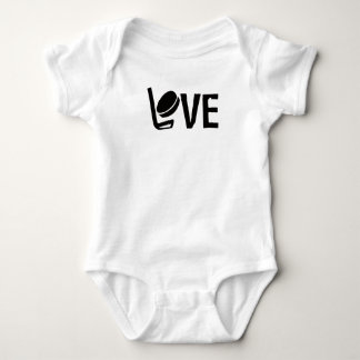 Hockey Kärlek Baby T-Shirt