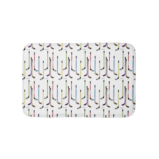 Hockey klibbar badrummen badrumsmatta (Framsidan)