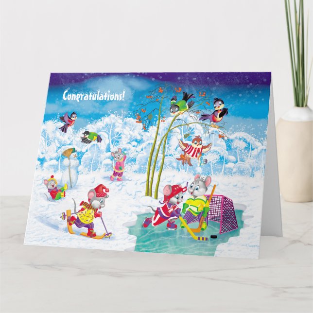 hockey kort (Framsida)