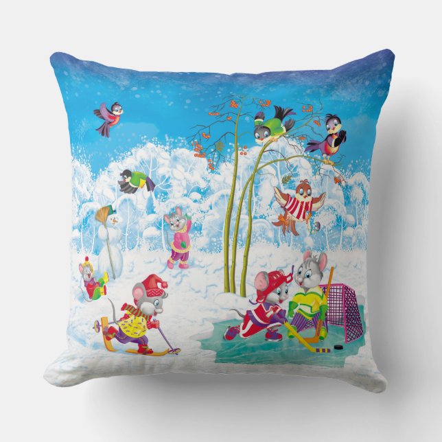 hockey kudde (Framsida)