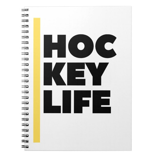 Hockey Life-2 Anteckningsbok (Framsidan)