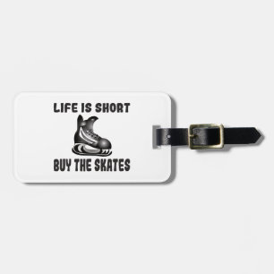 Hockey Life är Kort Köp Skates Bagagebricka
