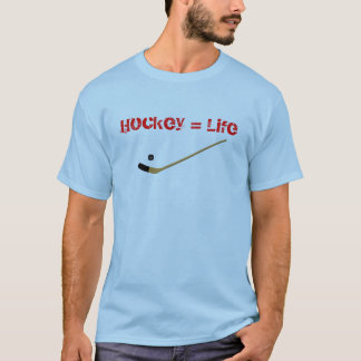 Hockey- = livskjorta tee