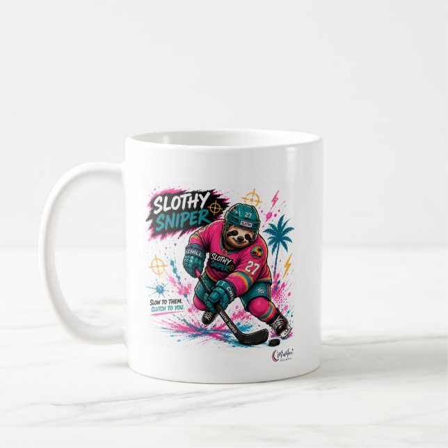 HOCKEY LUTFISK PRICKSKYTTE MUGG (Vänster)