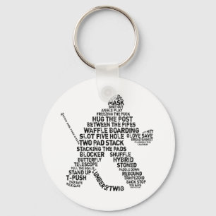 Hockey Målvakt Nyckelring
