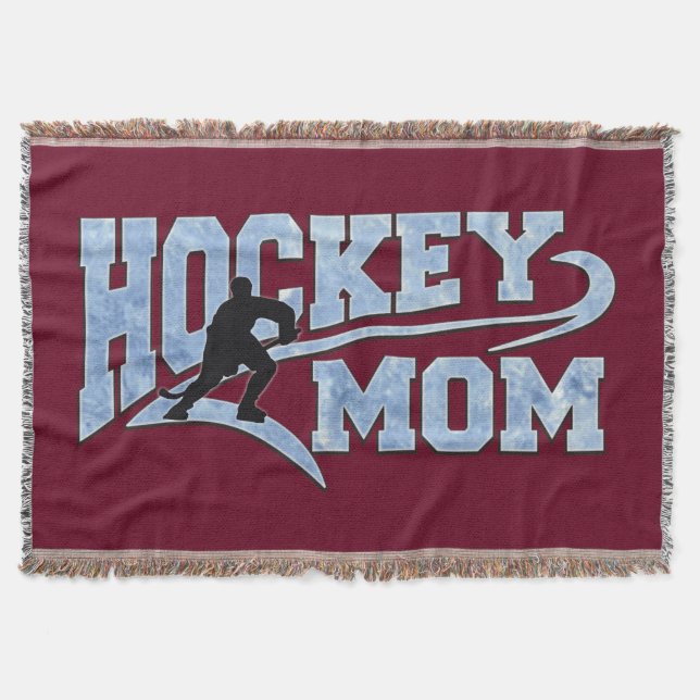 Hockey Mamma Athletic Svan Filt (Framsidan)