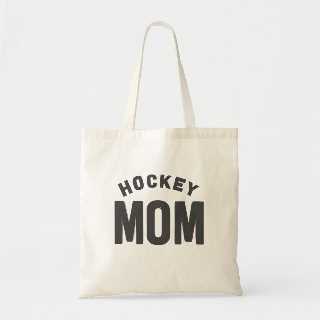 Hockey Mamma Digital Art Design Tygkasse (Framsidan)