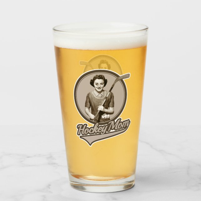 Hockey Mamma Glaskopp (Baksida fylld)