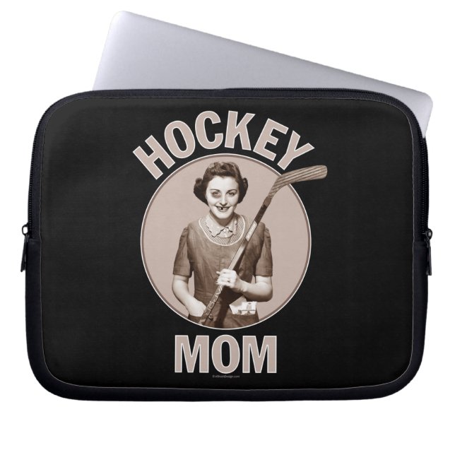 Hockey Mamma Laptop Fodral (Framsidan)