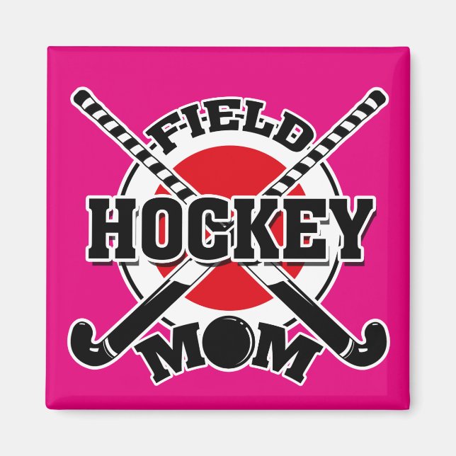Hockey Mamma Magnet (Framsidan)