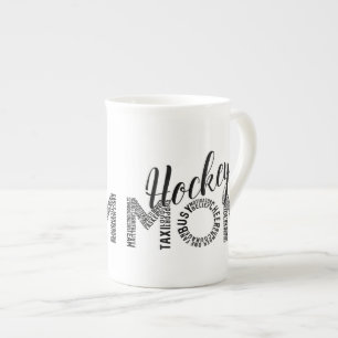 Hockey Mamma Ord Art Benporslin Mugg
