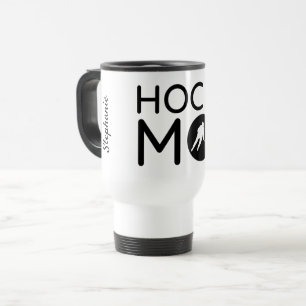 Hockey mamma resemugg circle silhuette