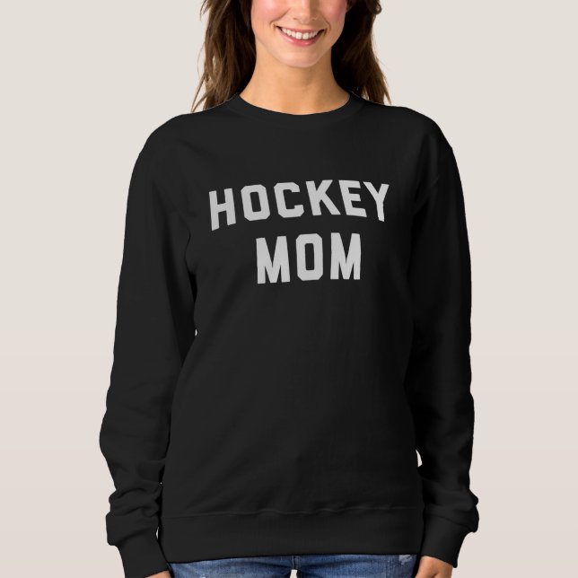Hockey Mamma Retro Design T Shirt (Framsida)