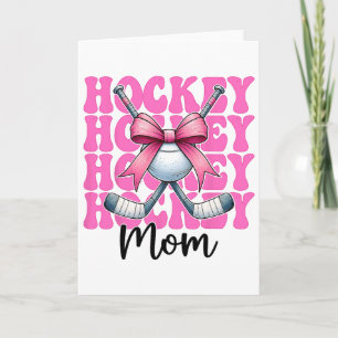 Hockey Mamma Street Hockey Mamma Mama Mors Dag Coq Kort